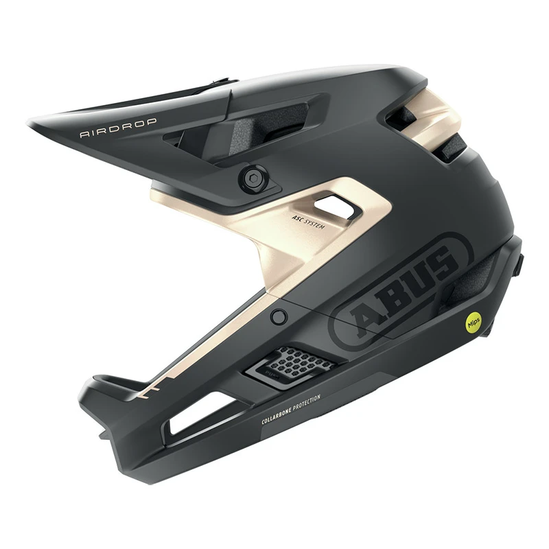 Downhill Casco Abus Airdrop Mips Nero Oro