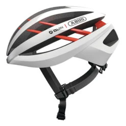 Caschi Bici Strada Casco Bici Abus Aventor Quin Polar Bianco