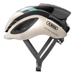Caschi Bici Strada Casco Bici Abus Gamechanger Champagne Oro