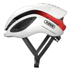 Caschi Bici Strada Casco Bici Abus Gamechanger Bianco Rosso