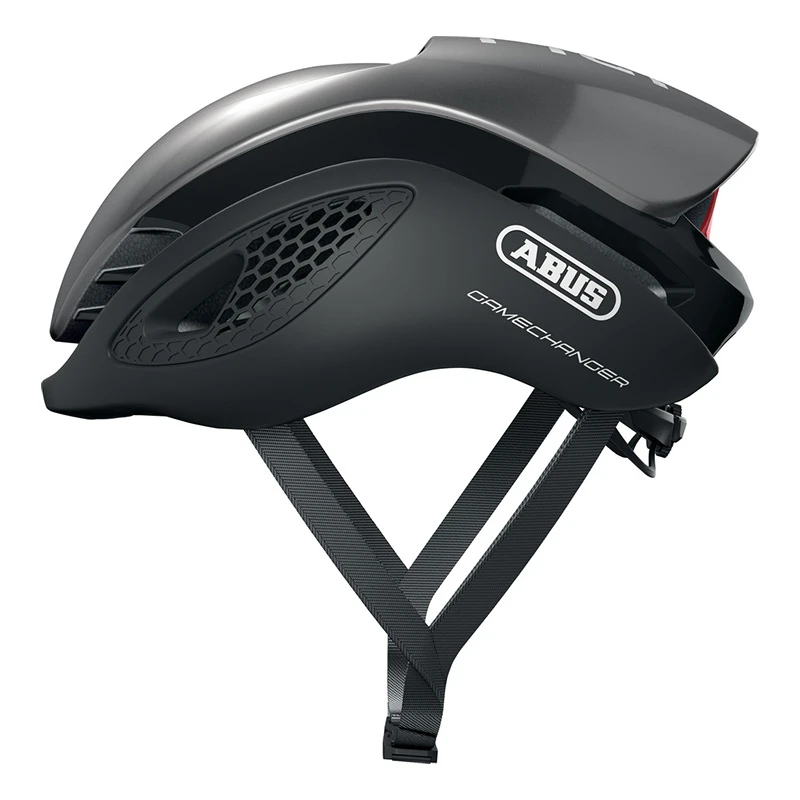 Caschi Bici Strada Casco Bici Abus Gamechanger Grigio Scuro