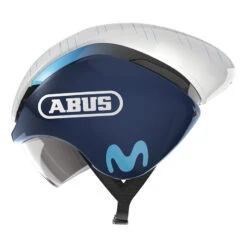 Caschi Bici Strada Casco Bici Abus Gamechanger Tt Movistar Team 22