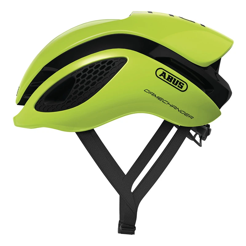 Caschi Bici Strada Casco Bici Abus Gamechanger Neon Giallo