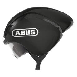 Caschi Bici Strada Casco Bici Abus Gamechanger Tt Shiny Nero