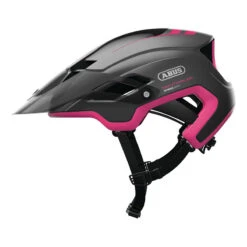 Mtb Casco Bici Abus Montrailer Fuchsia Rosa