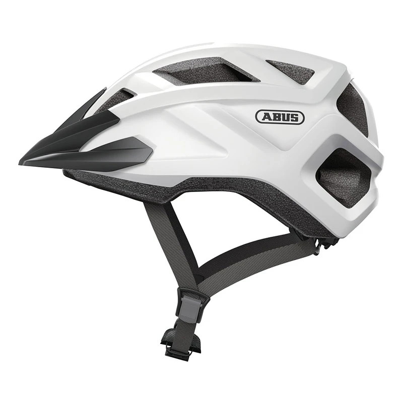 Caschi Bici Strada Casco Bimbo Abus Mountz Polar Bianco