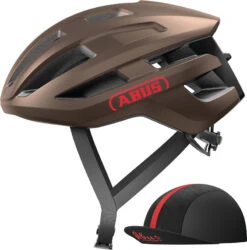Caschi Bici Strada Casco Abus Powerdome Ace Metallic Copper