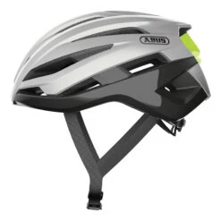 Caschi Bici Strada Casco Bici Abus Stormchaser Gleam Argento