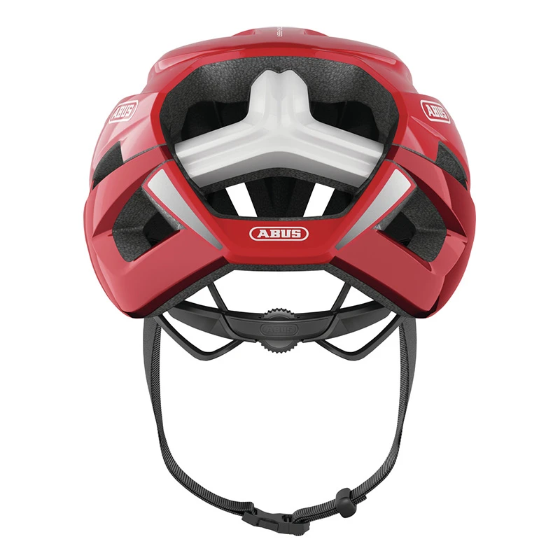 Caschi Bici Strada Casco Bici Abus Stormchaser Blaze Rosso - immagine 2