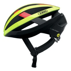 Caschi Bici Strada Casco Bici Abus Viantor Mips Neon Giallo