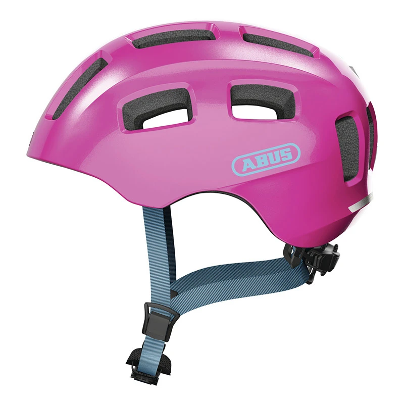 Caschi Bici Strada Casco Bimbo Abus Youn-i 2.0 Sparkling Rosa