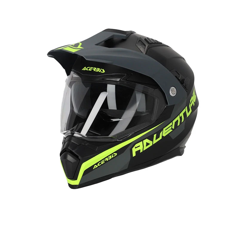 Crosstourer Casco Acerbis Flip Fs-606 2206 Nero Grigio