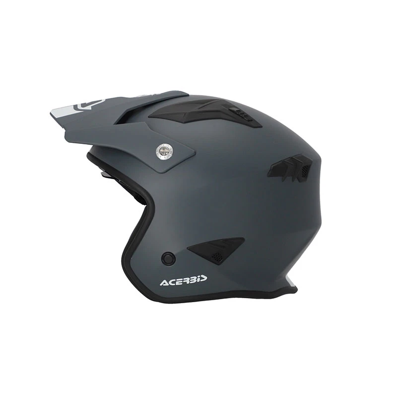 Trial Casco Acerbis Jet Aria 2206 Grigio - immagine 3