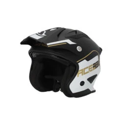 Trial Casco Acerbis Jet Aria 2206 Bianco Nero Oro
