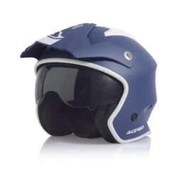Trial Casco Acerbis Jet Aria Blu