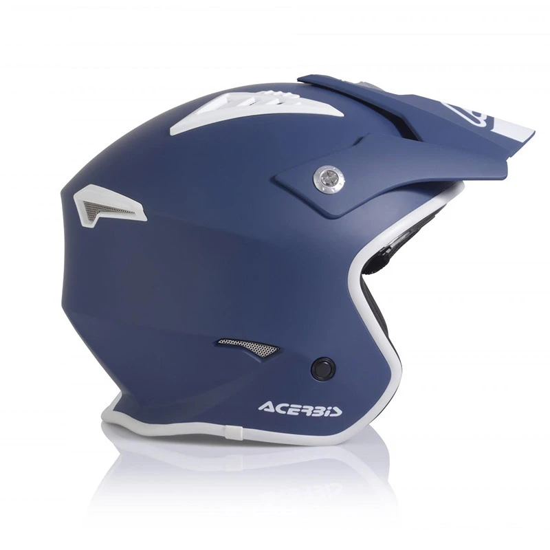 Trial Casco Acerbis Jet Aria Blu - immagine 2