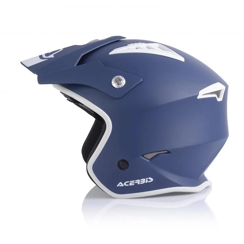 Trial Casco Acerbis Jet Aria Blu - immagine 3