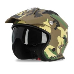 Trial Casco Acerbis Jet Aria Camo Army