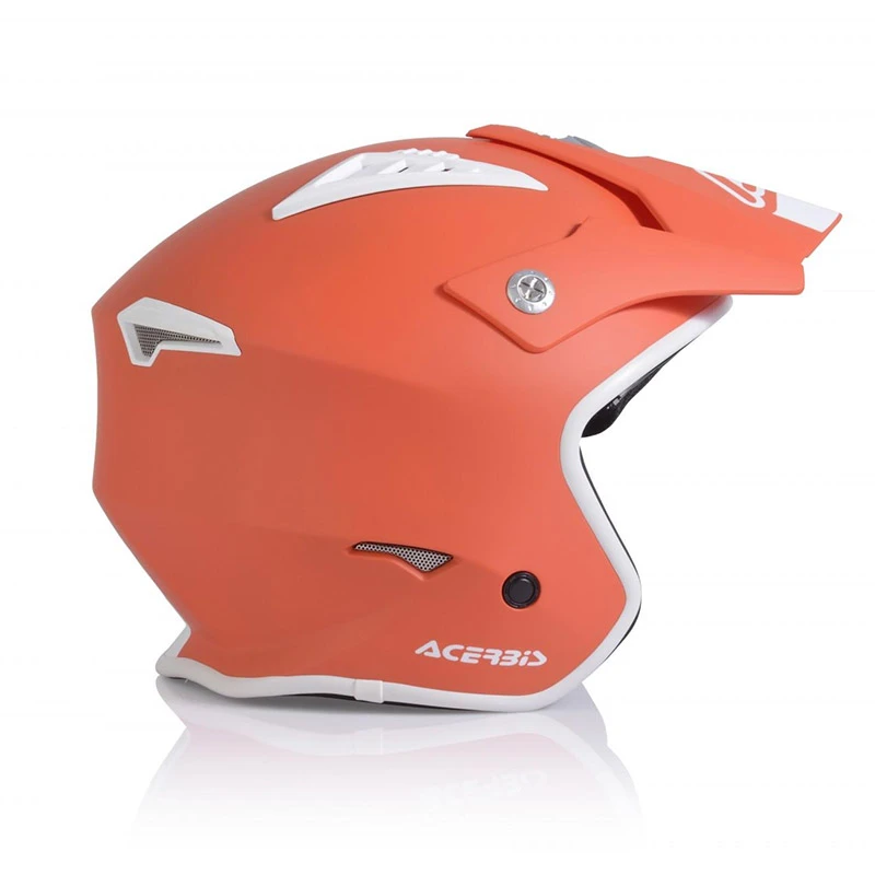 Trial Casco Acerbis Jet Aria Tangerine - immagine 2
