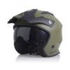 Trial Casco Acerbis Jet Aria Verde Army