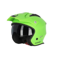 Trial Casco Acerbis Jet Aria Verde 4