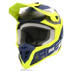 Policarbonato Casco Acerbis Linear Giallo Blu