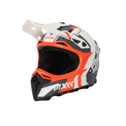 Policarbonato Casco Acerbis Profile 5 Bianco Arancio