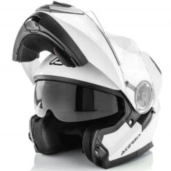 Policarbonato Casco Modulare Acerbis Serel Bianco