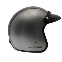 Custom Casco Acerbis Skodela Argento