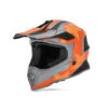 Fibra Casco Bimbo Acerbis Steel Junior Nero Arancio