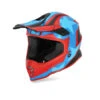 Fibra Casco Bimbo Acerbis Steel Junior Rosso Blu
