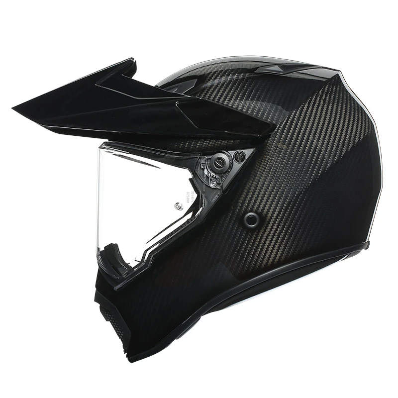 Crosstourer Casco Agv Ax9 Carbon Lucido - immagine 3