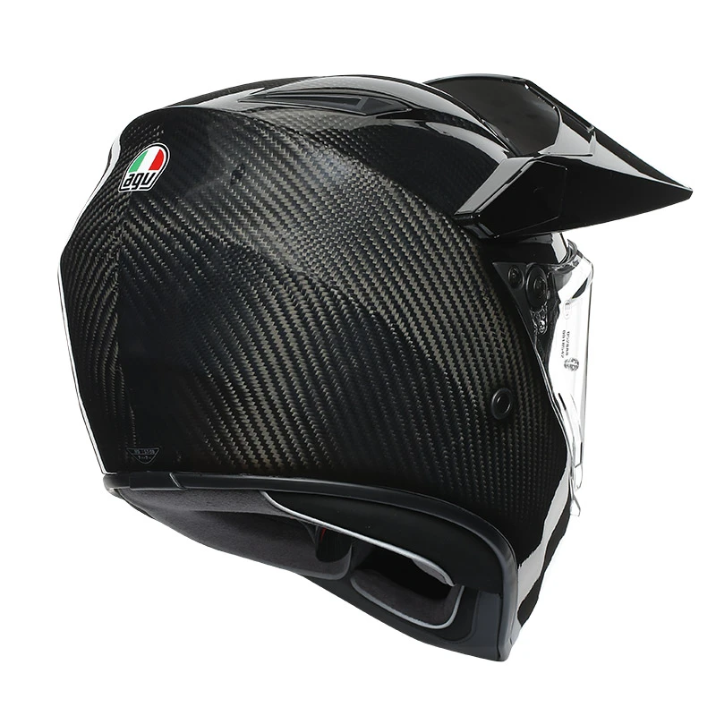Crosstourer Casco Agv Ax9 Carbon Lucido - immagine 4