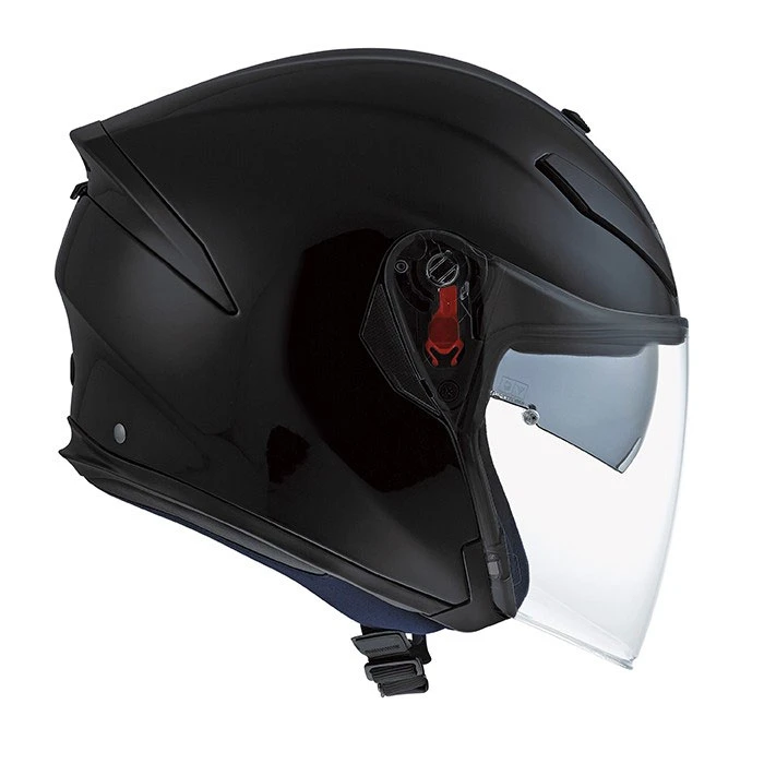 Fibra Agv K-5 Jet Mono Nero Opaco - immagine 2