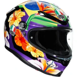 Fibra Casco Agv K6 Replica Morbidelli 2021