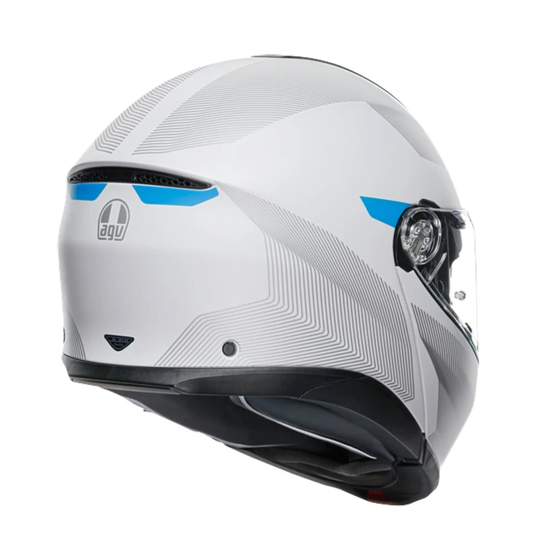 Fibra Casco Agv Tourmodular Frequency Blu + Insyde - immagine 5