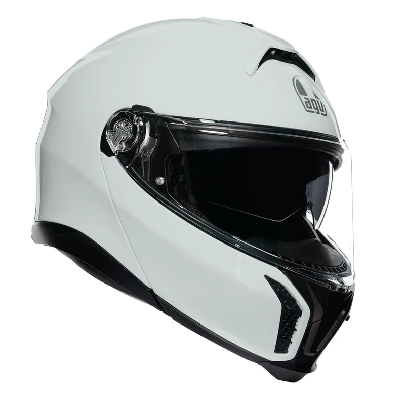 Fibra Casco Agv Tourmodular Stelvio Bianco + Insyde - immagine 3
