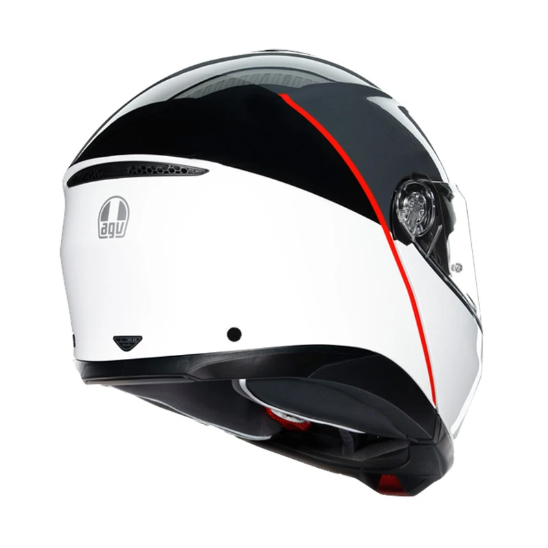 Fibra Kit Casco Agv Tourmodular Balance Bianco + Insyde - immagine 5