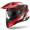 Crosstourer Casco Airoh On-off Commander Boost Rosso