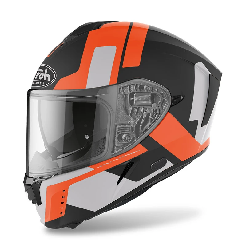 Policarbonato Casco Airoh Spark Shogun Arancio Opaco