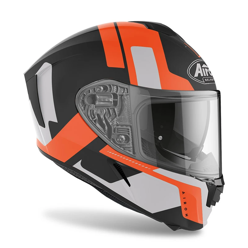 Policarbonato Casco Airoh Spark Shogun Arancio Opaco - immagine 2