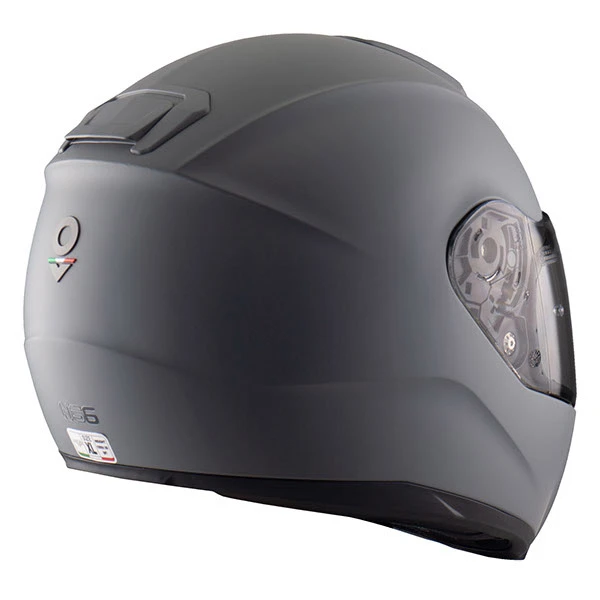 Policarbonato Casco Nos Ns 6 Seal Grigio Opaco - immagine 2