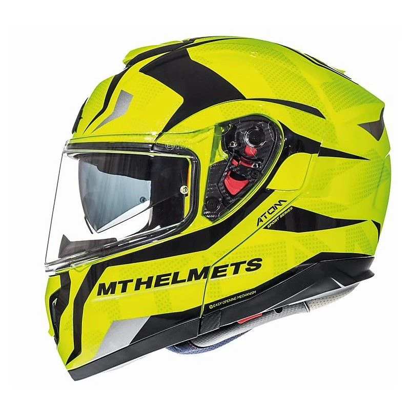Policarbonato Mt Helmets Atom Sv Divergence F1 Giallo - immagine 2