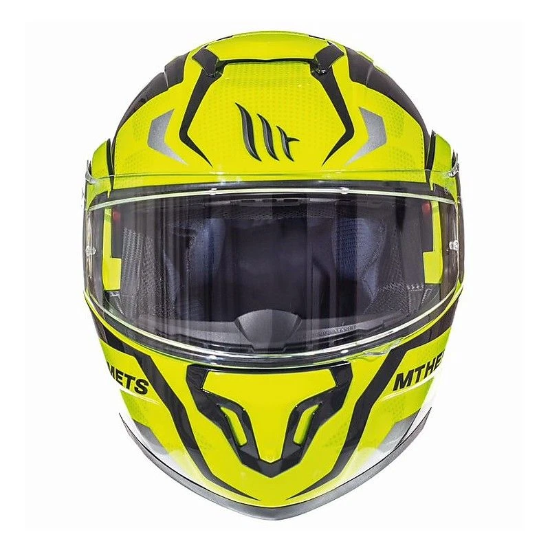 Policarbonato Mt Helmets Atom Sv Divergence F1 Giallo - immagine 3