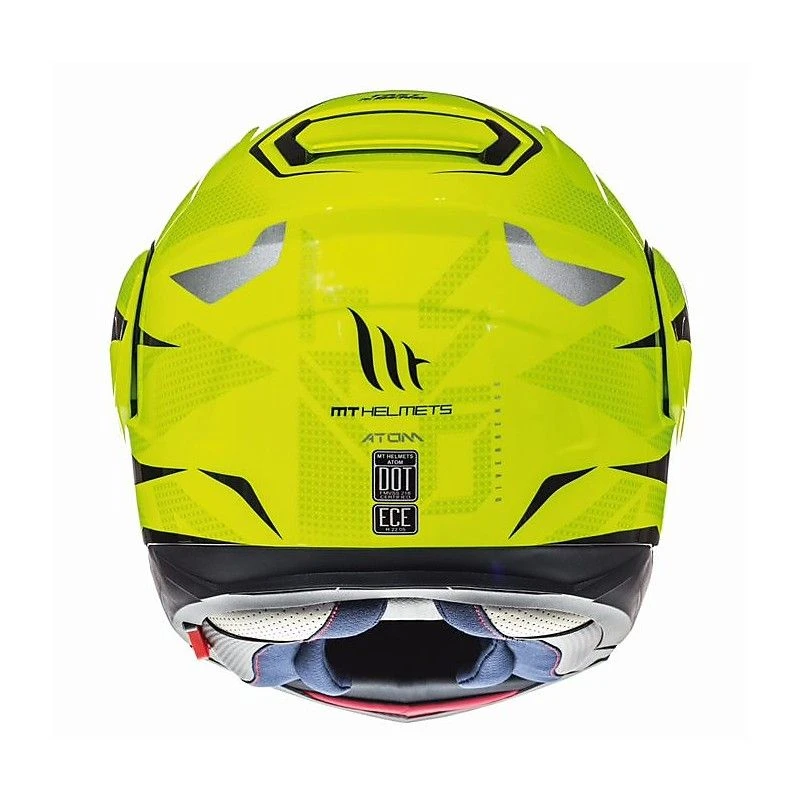 Policarbonato Mt Helmets Atom Sv Divergence F1 Giallo - immagine 4