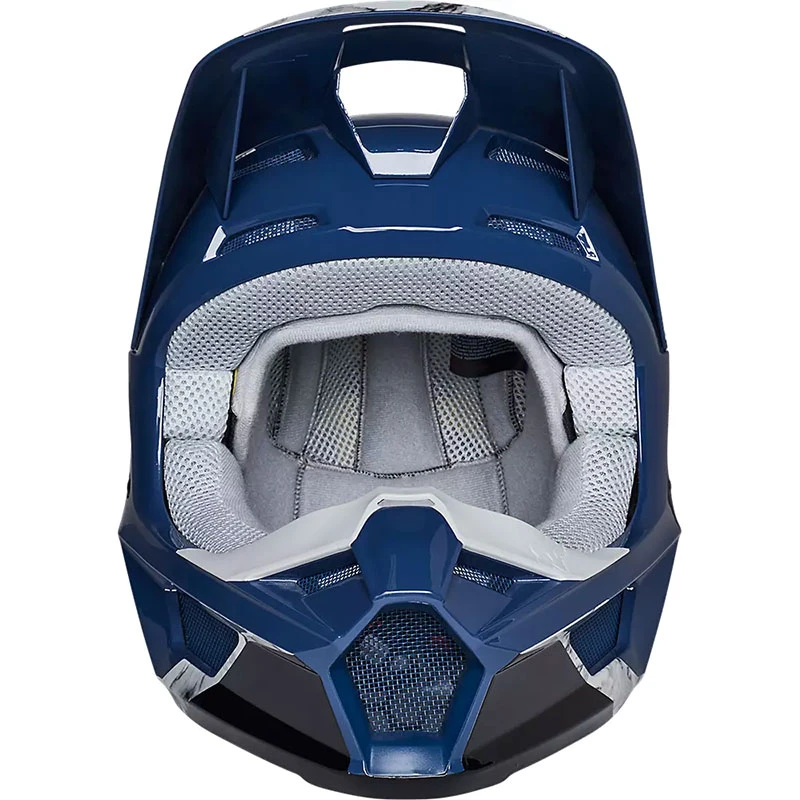 Policarbonato Casco Fox V1 Karrera Indigo Scuro - immagine 4