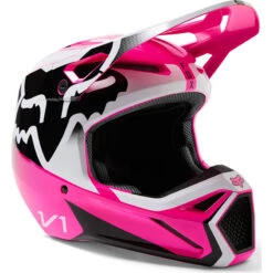 Policarbonato Casco Fox V1 Leed Rosa