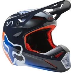 Policarbonato Casco Fox V1 Toxsyk Midnight