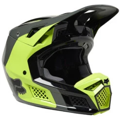 Fibra Casco Fox V3 Rs Efekt Giallo Fluo