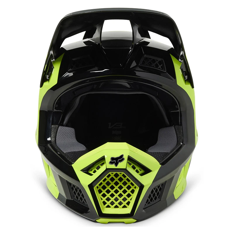 Fibra Casco Fox V3 Rs Efekt Giallo Fluo - immagine 4